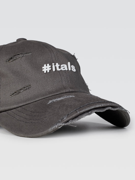 Boné Dad Hat Destroyed Cinza