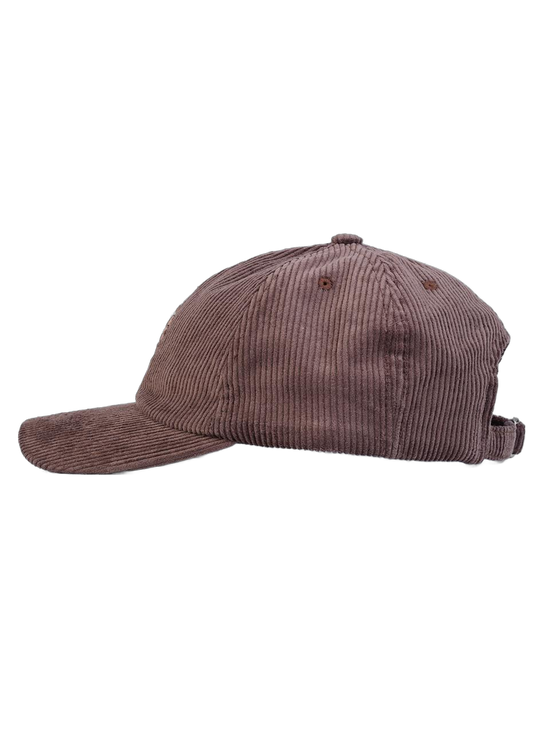 Boné Itals Dad Hat Veludo Brasão Marrom