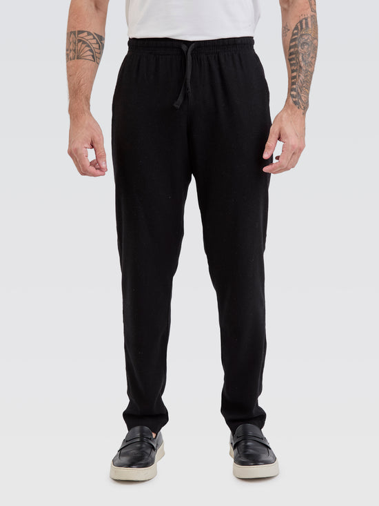 Calça Linho Preto