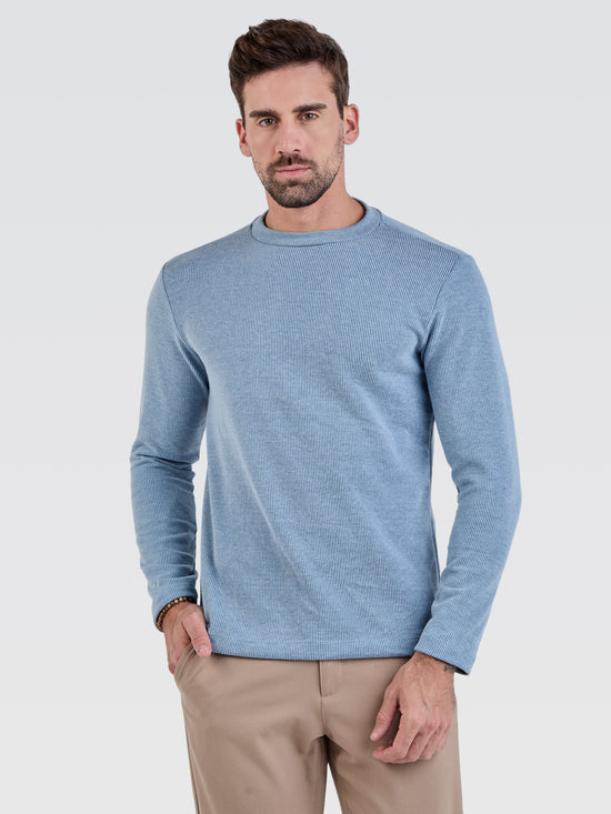 Suéter Tricot Azul