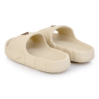 Chinelo Itals Nuvem Adventure OffWhite Logo Marrom