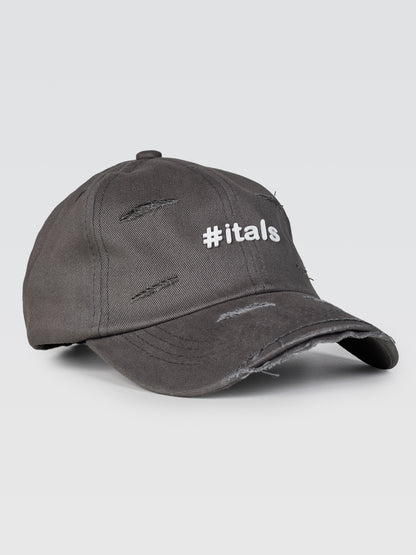 Boné Dad Hat Destroyed Cinza