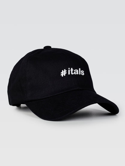 Boné Dad Hat Preto Logo Branco