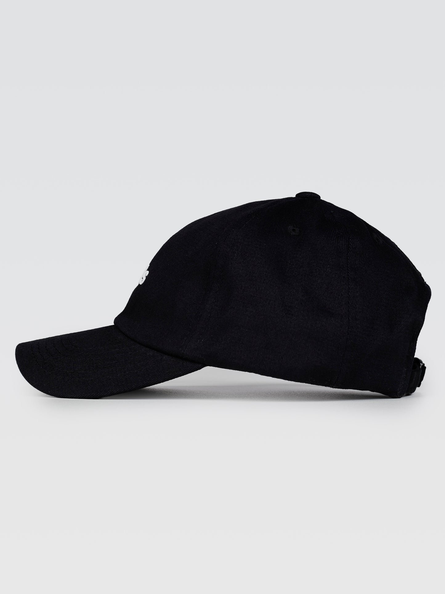Boné Dad Hat Preto Logo Branco