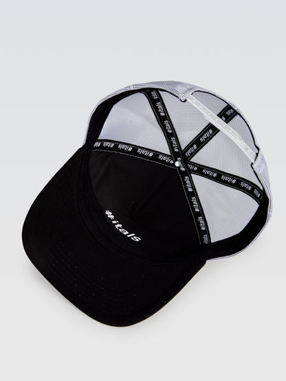 Boné El Patrón Branco Aba Preto