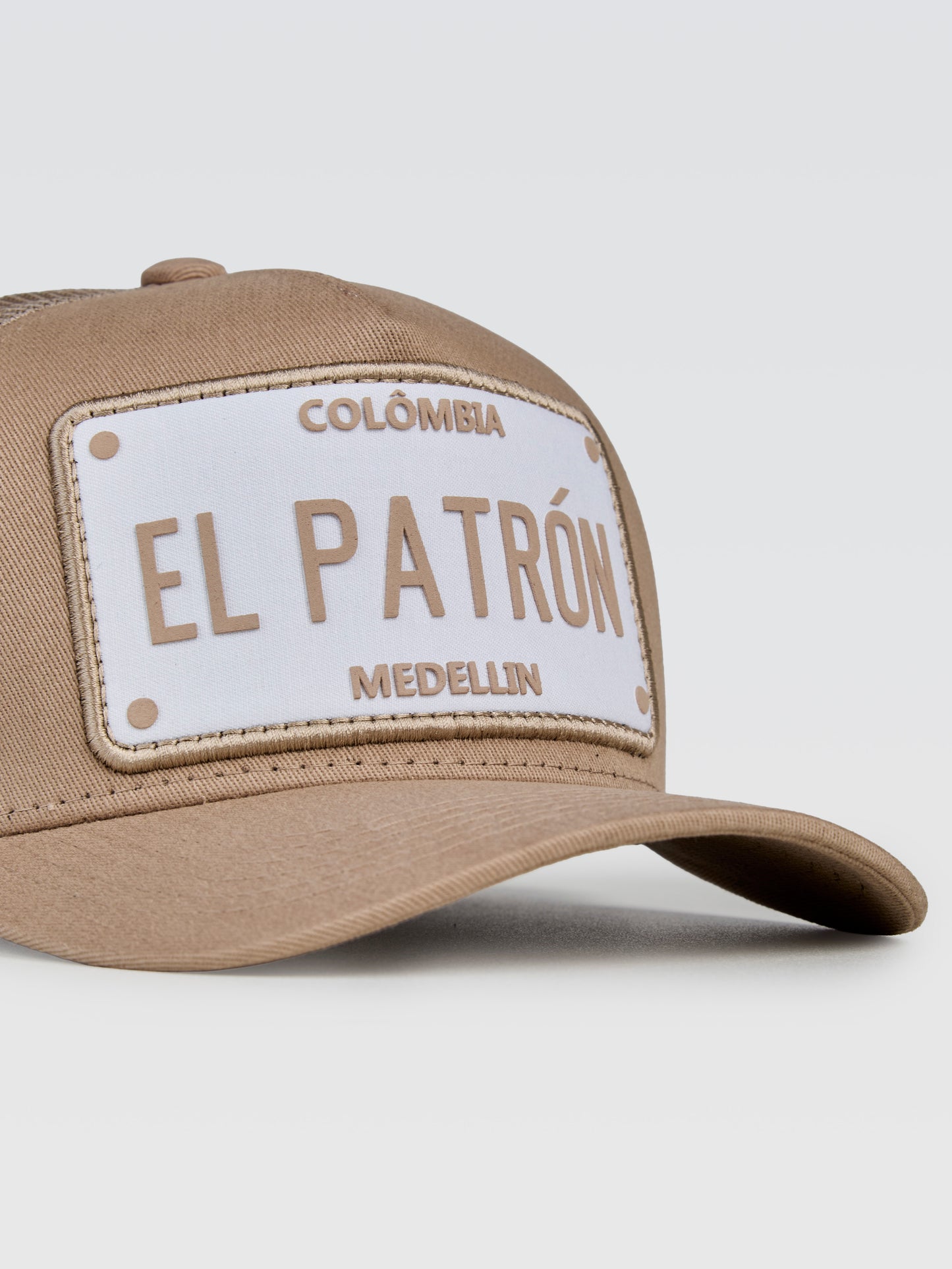 Boné El Patrón Nude Patch Branco
