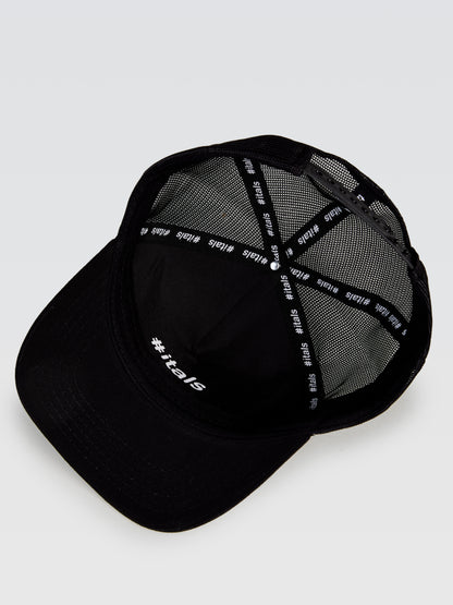 Boné El Patrón Preto Patch Ocean