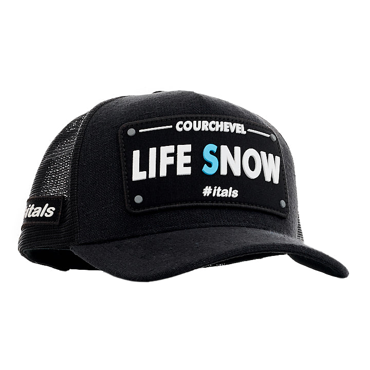 Boné itals Preto Life Snow