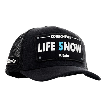 Boné itals Preto Life Snow