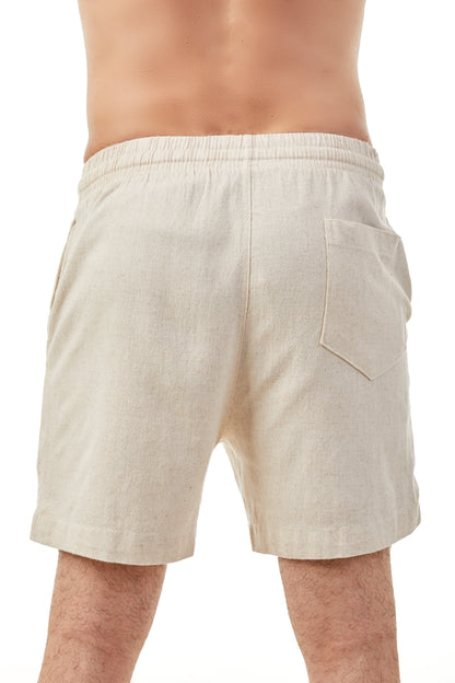 Short Linho Cru