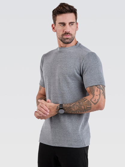 Camiseta New Tricot Cinza