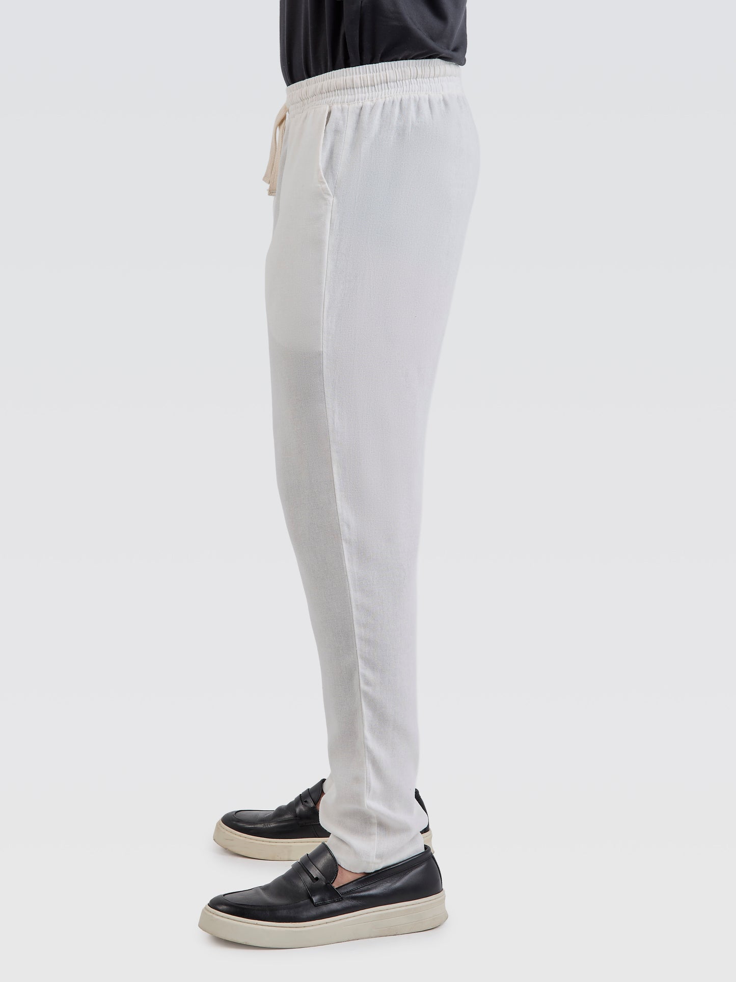 Calça Linho Off-White