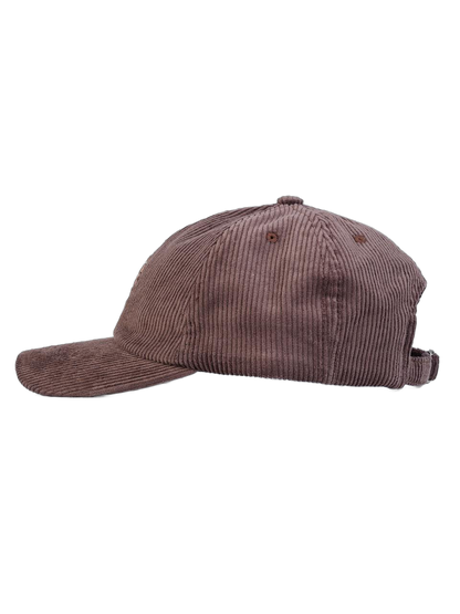 Boné Itals Dad Hat Veludo Brasão Marrom