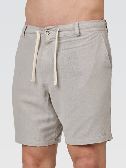 Short Alfaiataria Cinza