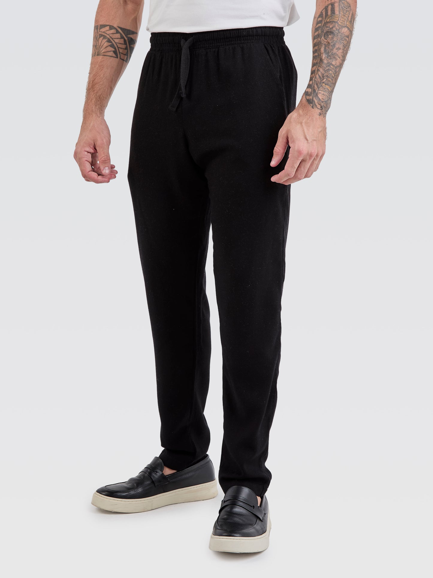 Calça Linho Preto