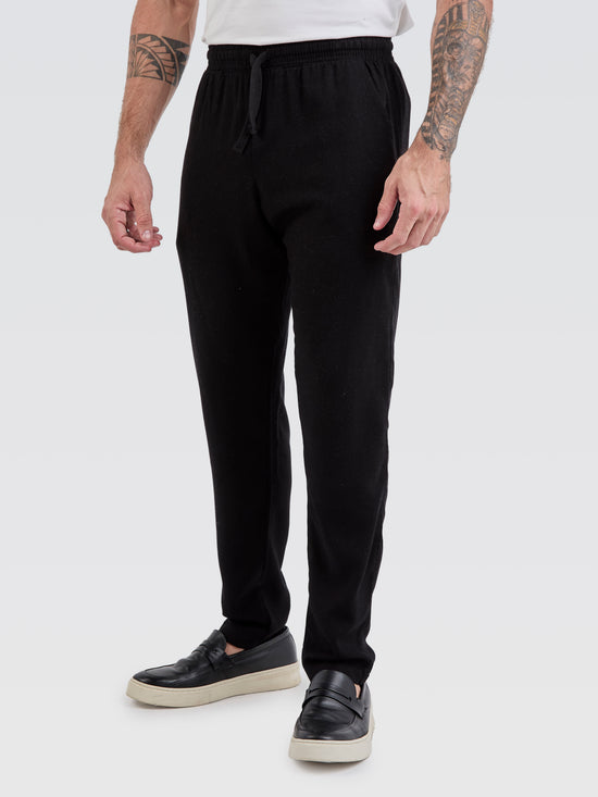 Calça Linho Preto