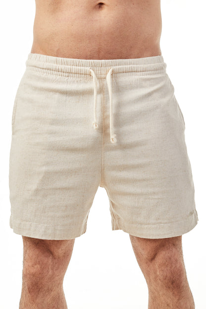 Short Linho Cru