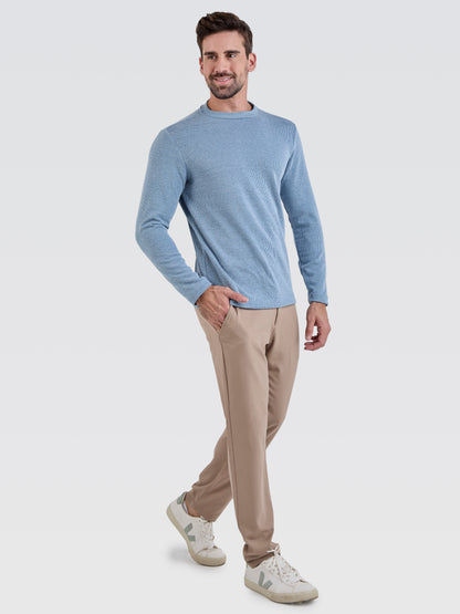 Suéter Tricot Azul
