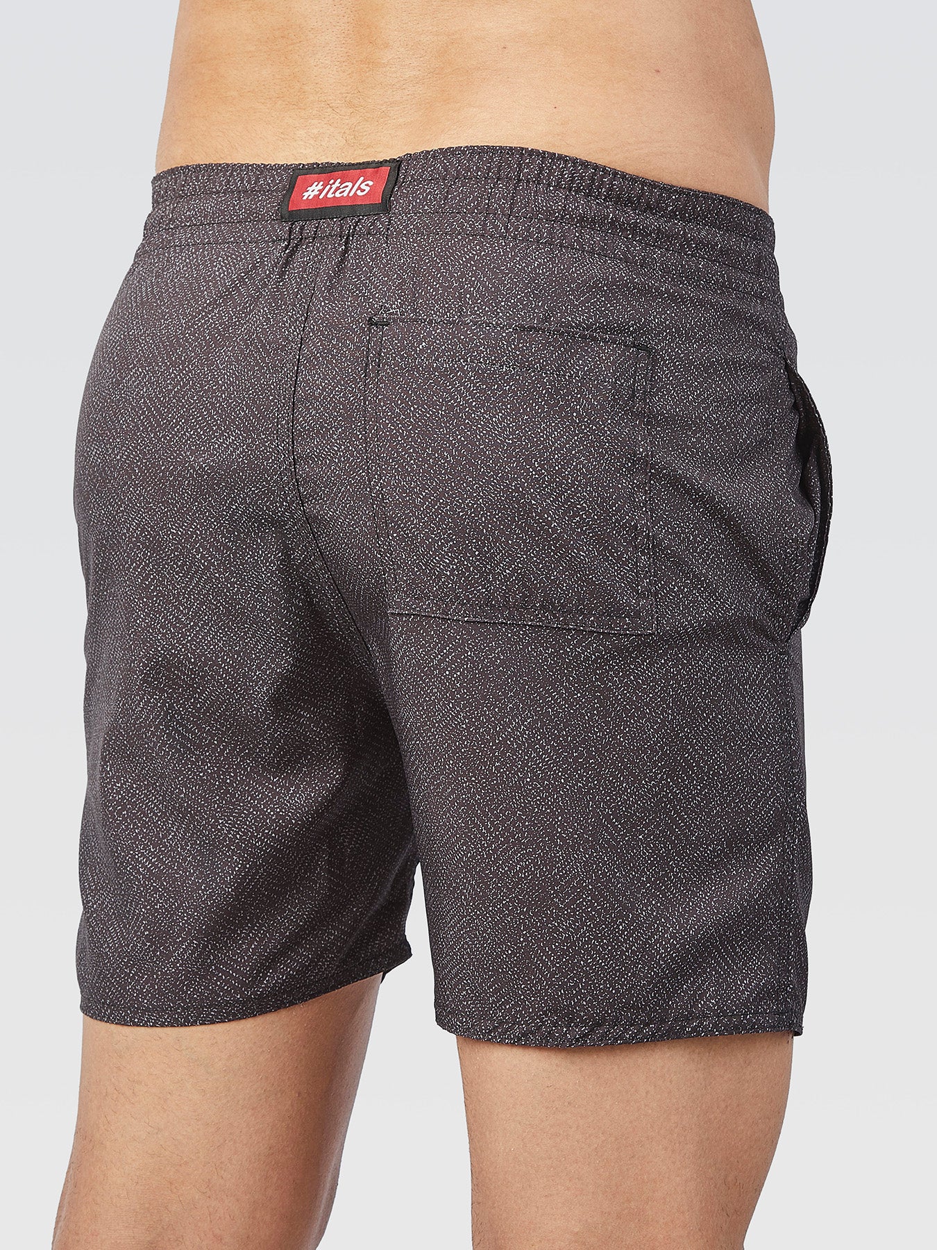 Short Praia Preto Chapisco