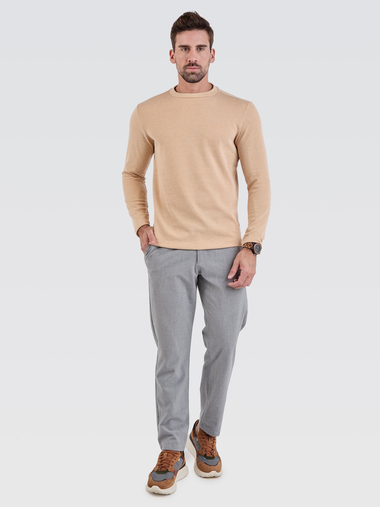 Suéter Tricot Bege
