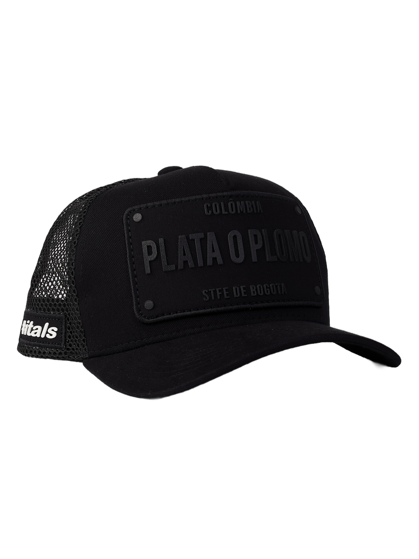 Boné Plata o Plomo Preto