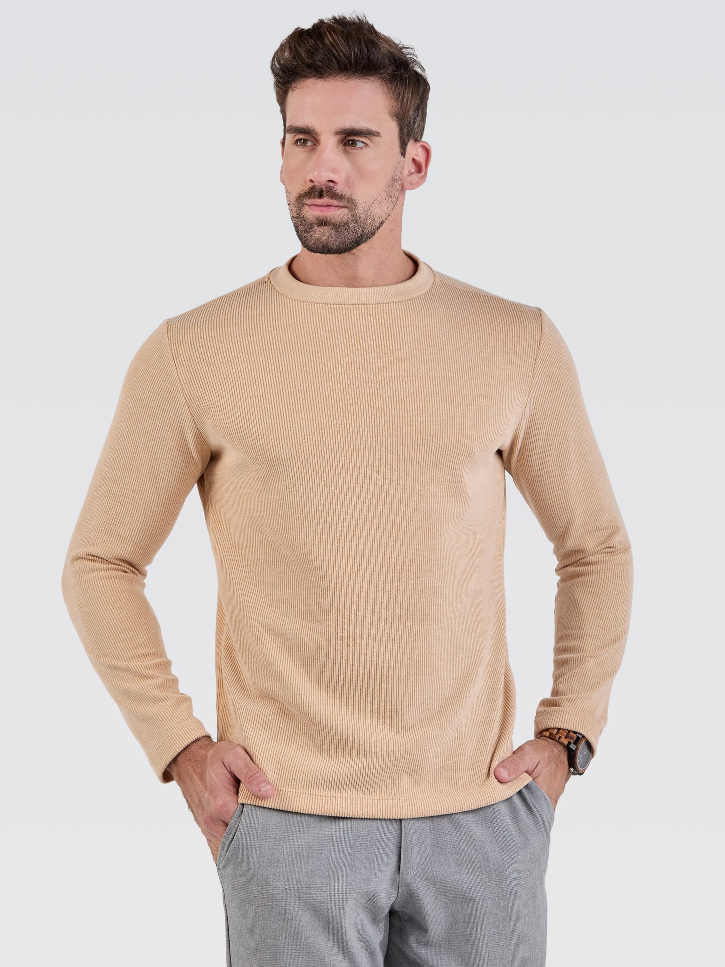 Suéter Tricot Bege