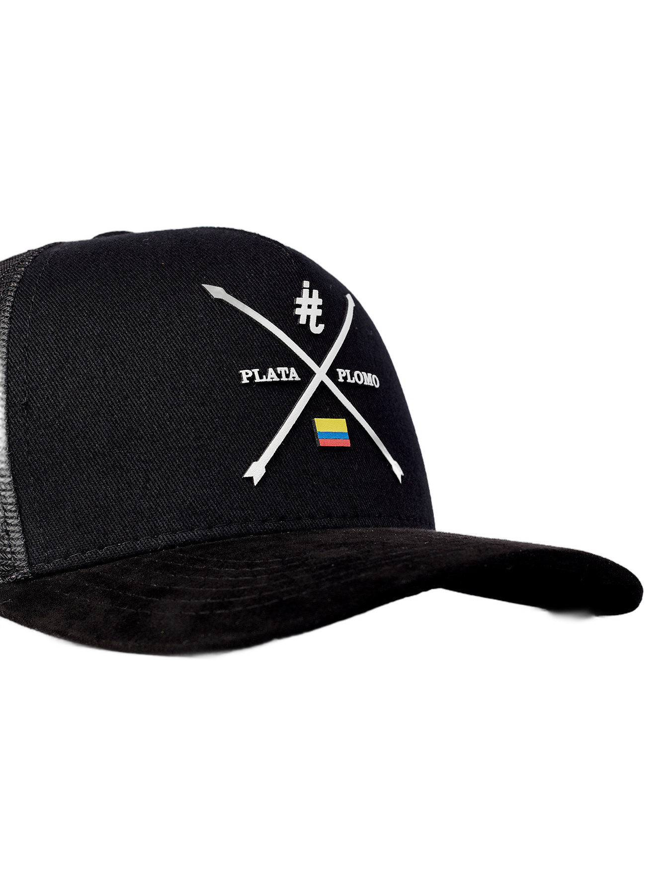 Boné Plata o Plomo X Preto