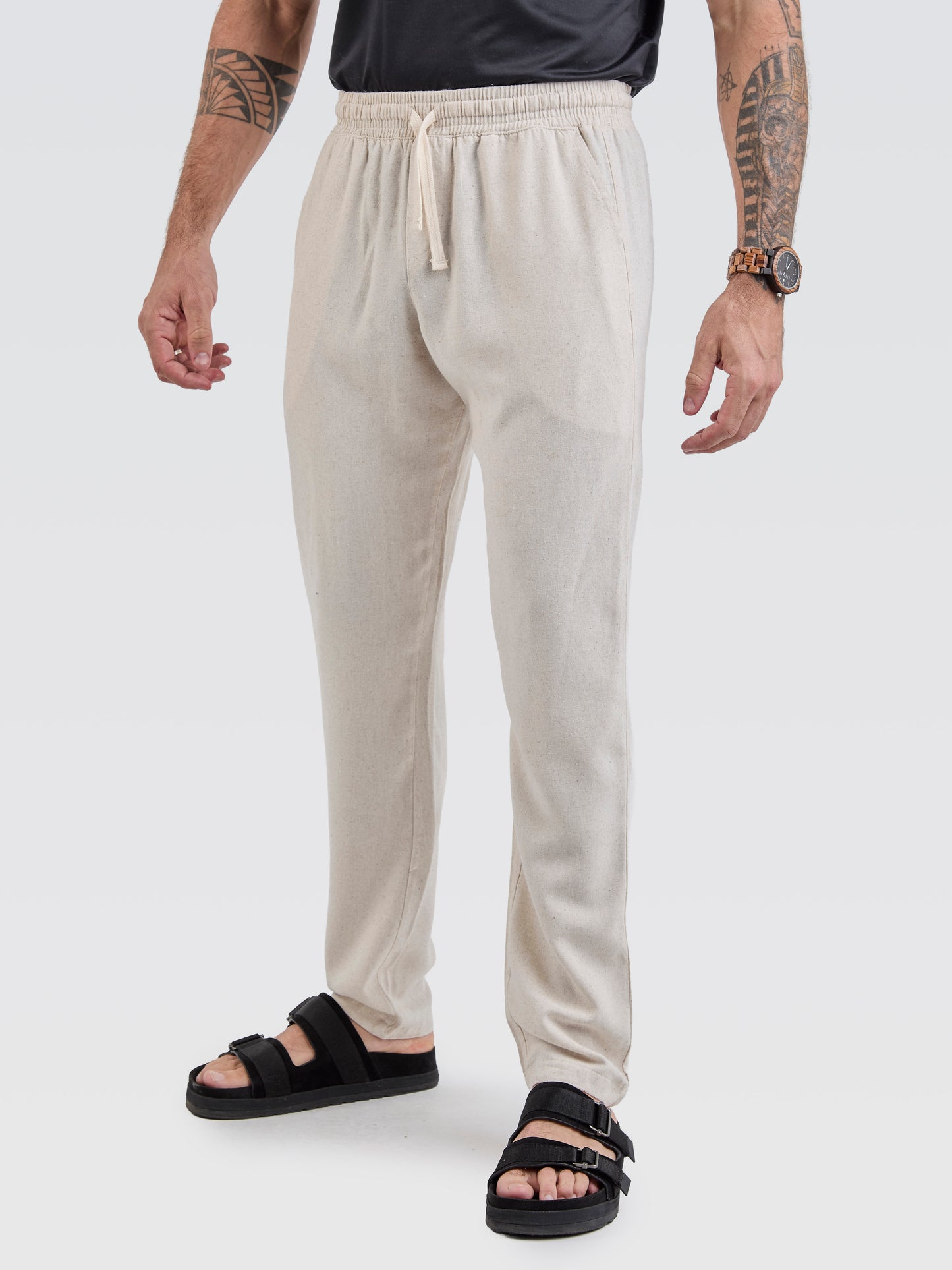 Calça Linho Palha