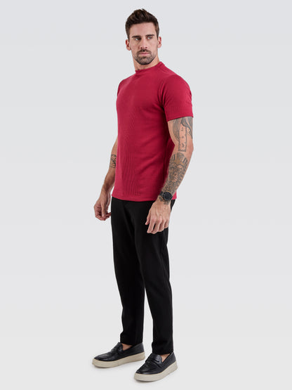 Camiseta New Tricot Bordô
