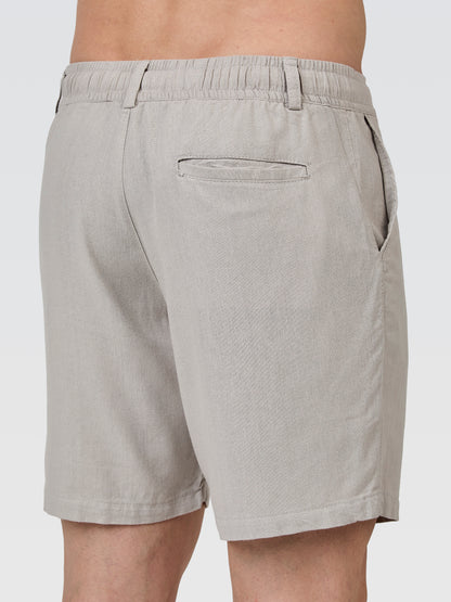 Short Alfaiataria Cinza