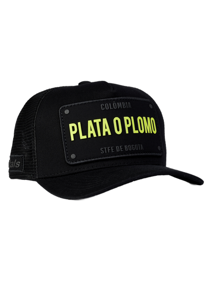 Boné Plata o Plomo Neon Amarelo