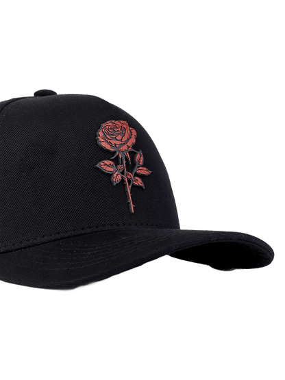 Boné Itals Preto Rose