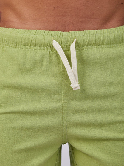 Short Linho Verde