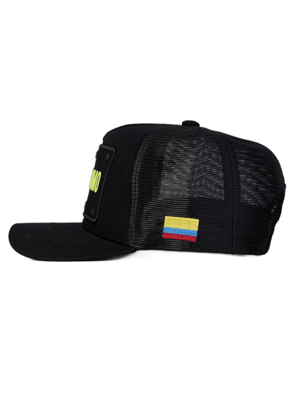 Boné Plata o Plomo Neon Amarelo