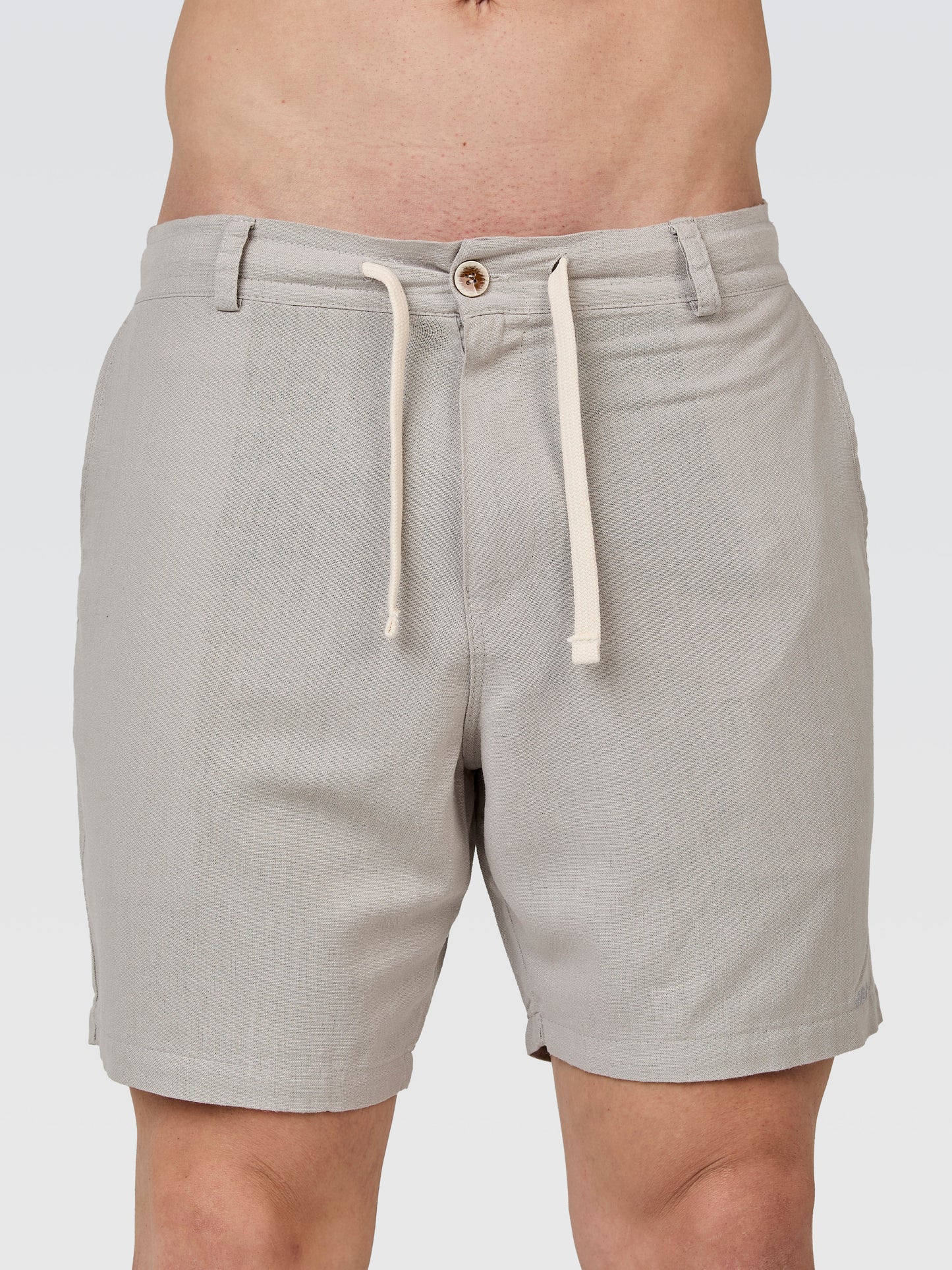 Short Alfaiataria Cinza